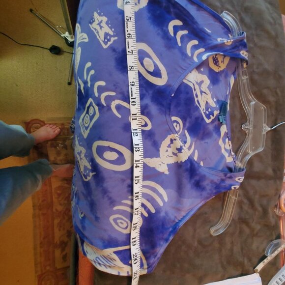 Aqua Blue Handkerchief Hem Sundress - Picture 3 of 3